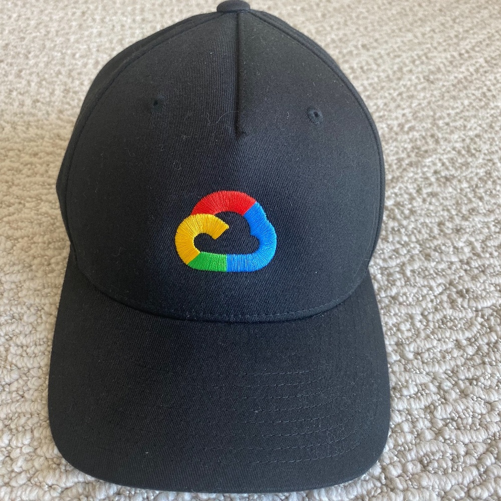 Very Rare Google Cloud Flex Fit Fitted Hat Black